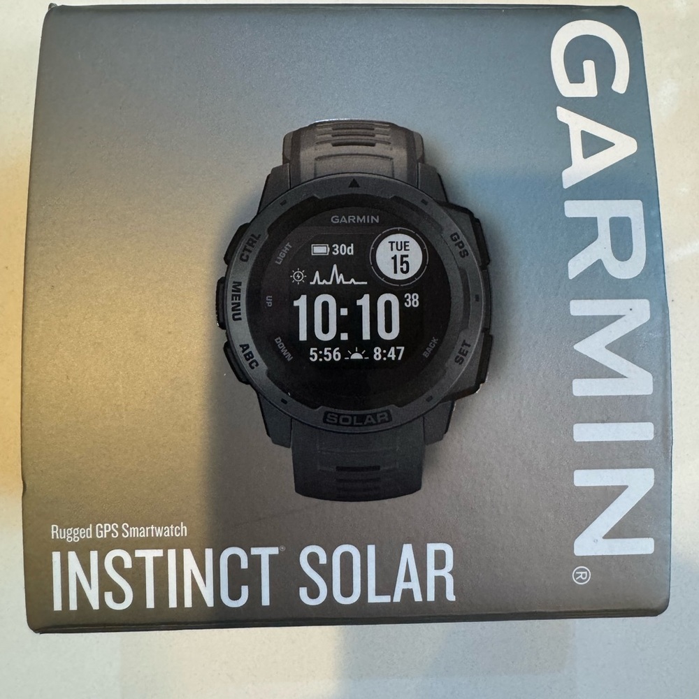 Garmin Instinct Solar GPS watch
